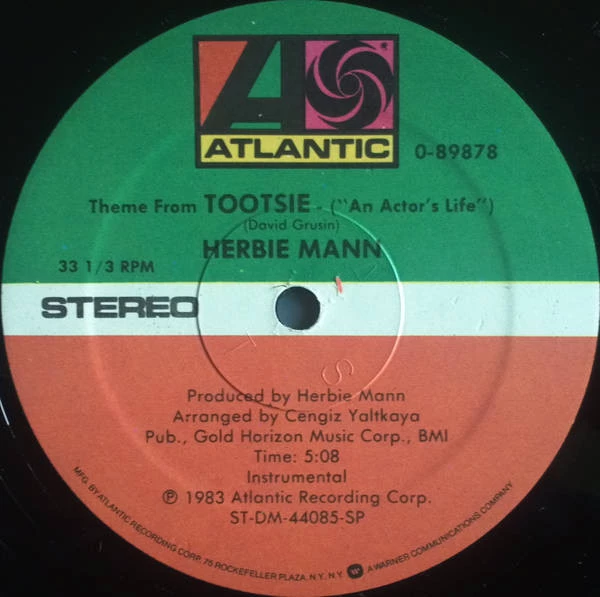 Item Theme From Tootsie (An Actor's Life) product image