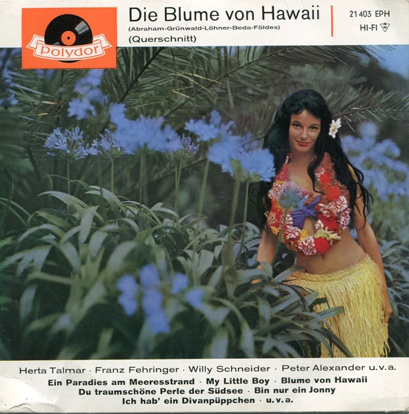 Die Blume Von Hawaii (Querschnitt) / -