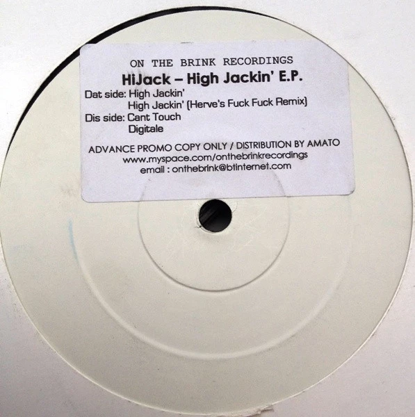 Item High Jackin' E.P. product image