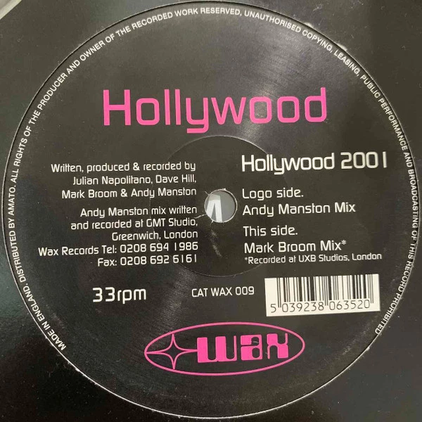 Item Hollywood 2001 product image