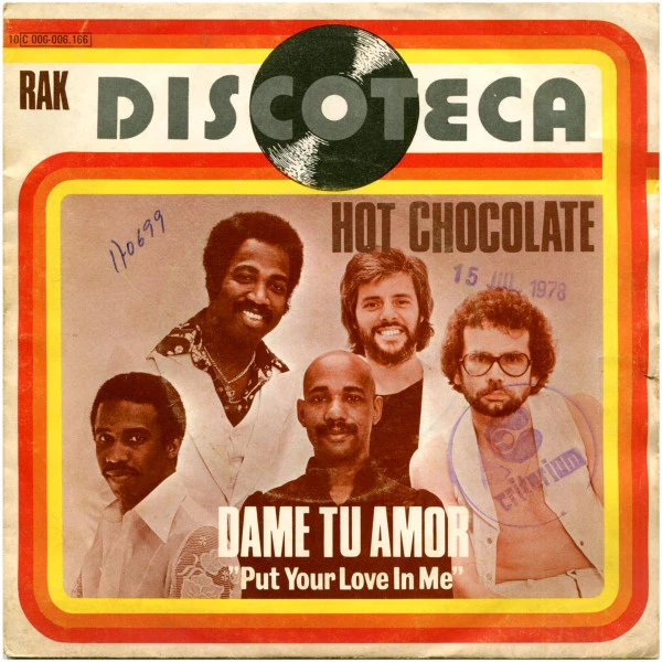 Item Dame Tu Amor = Put Your Love In Me / Let Them Be The Judge = No Me Juzges Mal product image
