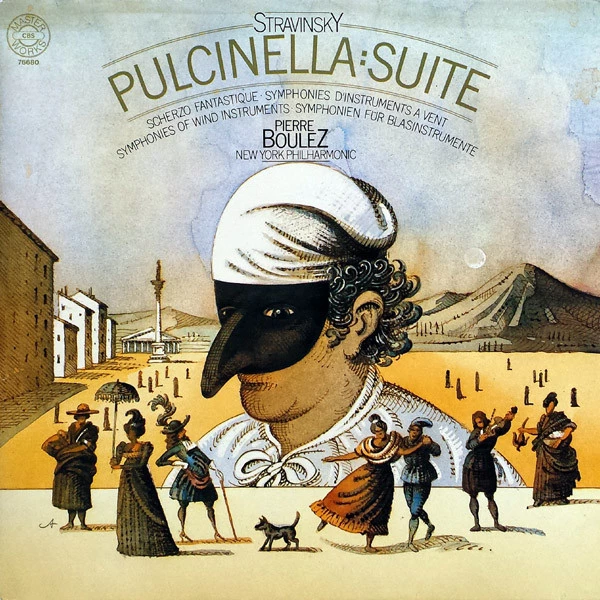 Item Pulcinella:Suite · Scherzo Fantastique · Symphonies D'Instruments À Vent product image