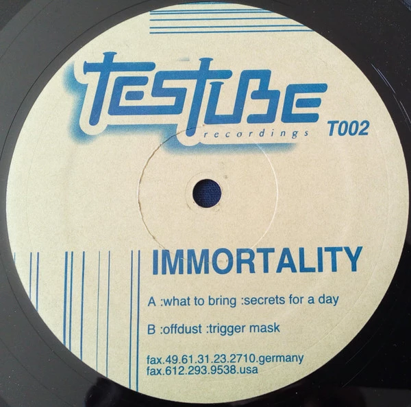 Item Immortality Volume One product image