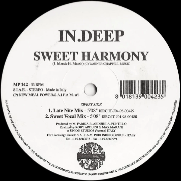 Item Sweet Harmony product image