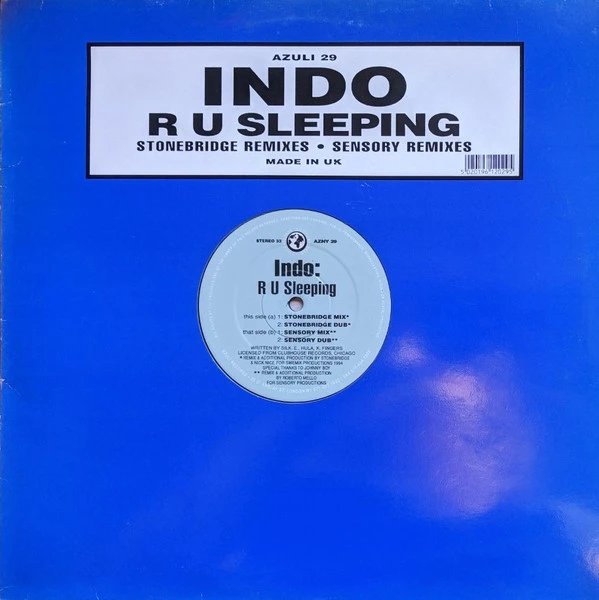 Item R U Sleeping (Stonebridge Remixes / Sensory Remixes) product image