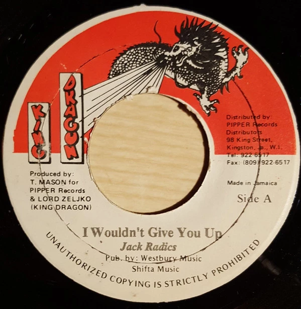 Item I Wouldn't Give You Up / Talawa Riddim product image