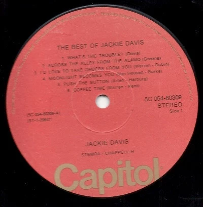 Item The Best Of Jackie Davis product image