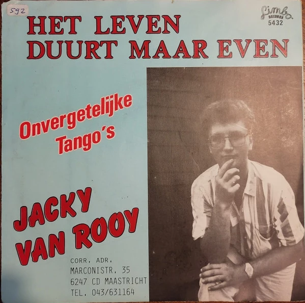 Het Leven Duurt Maar Even / Onvergetelijke Tango's