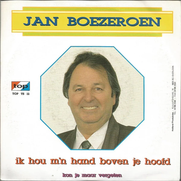 Item Ik Hou M'n Hand Boven Je Hoofd / Kon Ik Je Maar Vergeten product image