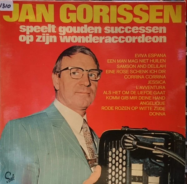 Speelt Gouden Successen Op Zijn Wonderaccordeon