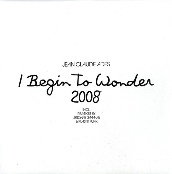 Item I Begin To Wonder 2008 product image