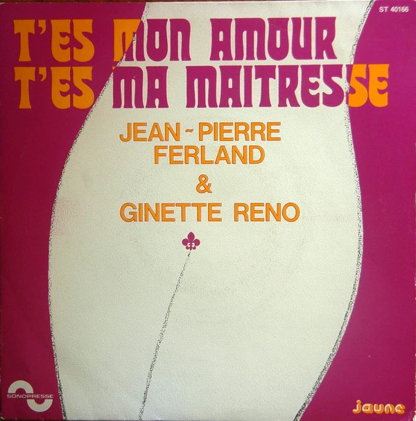 Item T'es Mon Amour, T'es Ma Maitresse / Mais Qu'est-ce Que Ça Peut Ben Faire product image