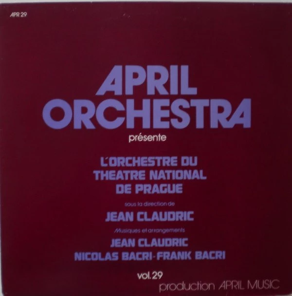 April Orchestra Présente - L'Orchestre Du Théatre National De Prague, Vol. 29