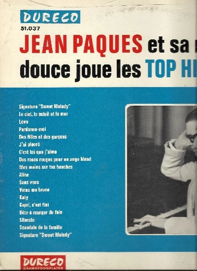 Item Jean Paques Et Sa Musique Douce -Top Hits Vol. 2 product image