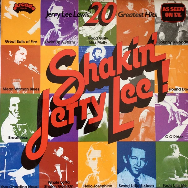 Item Shakin' Jerry Lee! Jerry Lee Lewis' 20 Greatest Hits product image