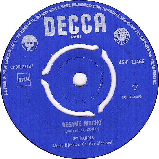 Item Besame Mucho / Chills And Fever product image