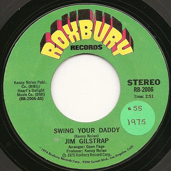 Item Swing Your Daddy / Swing Your Daddy (Part 2) product image