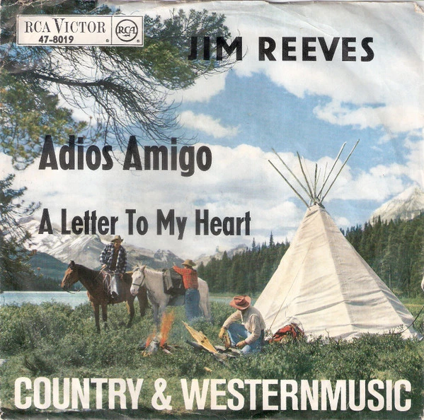 Item Adios Amigo / A Letter To My Heart / A Letter To My Heart product image