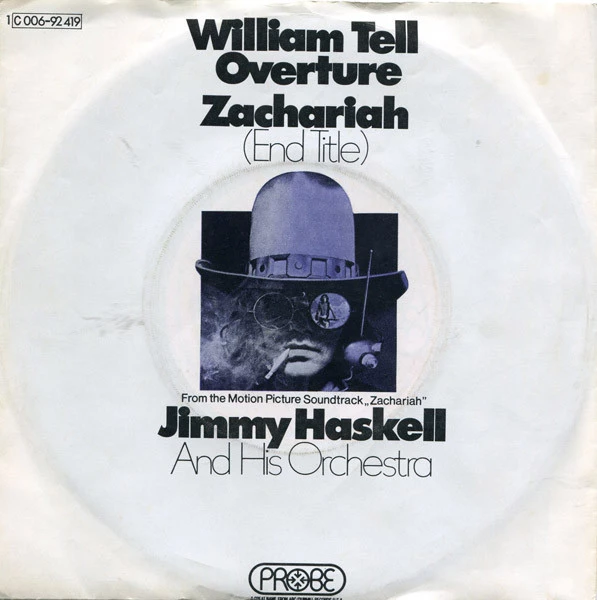 Item William Tell Overture / Zachariah (End Title) / Zachariah (End Title) product image