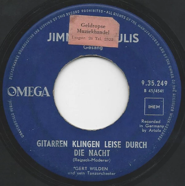 Gitarren Klingen Leise Durch Die Nacht / Addio, Mein Blondes Mädel / Addio, Mein Blondes Mädel