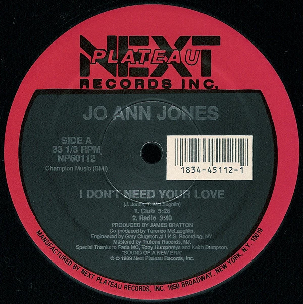 Item I Don't Need Your Love product image