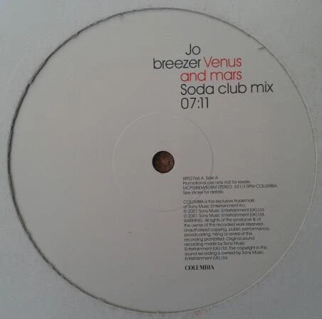 Item Venus And Mars (Soda Club Mixes) product image