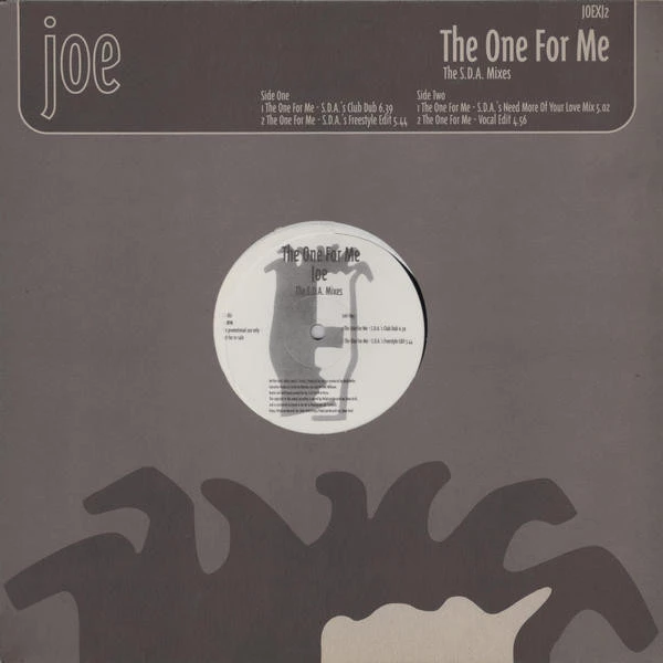 Item The One For Me (The S.D.A. Mixes) product image