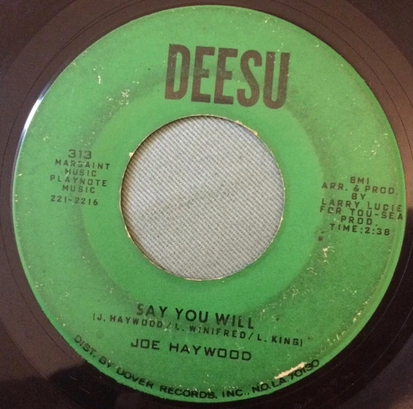 Say You Will / Sadie Mae / Sadie Mae