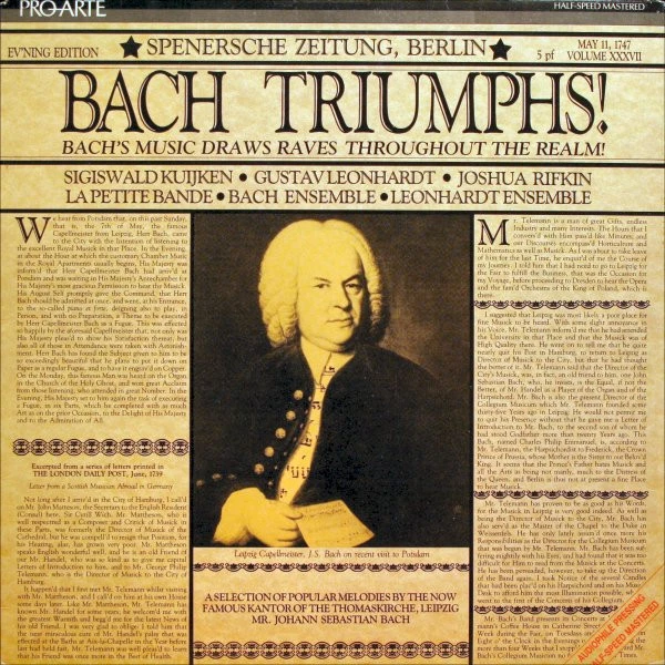 Item Bach Triumphs! product image