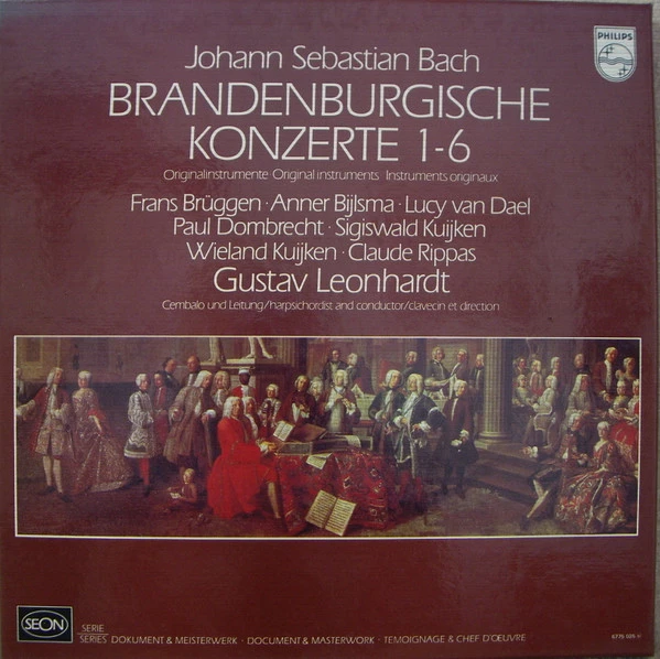 Item Brandenburgische Konzerte Nr. 1 - 6 / Originalinstrumente = Original Instruments = Instruments Originaux product image