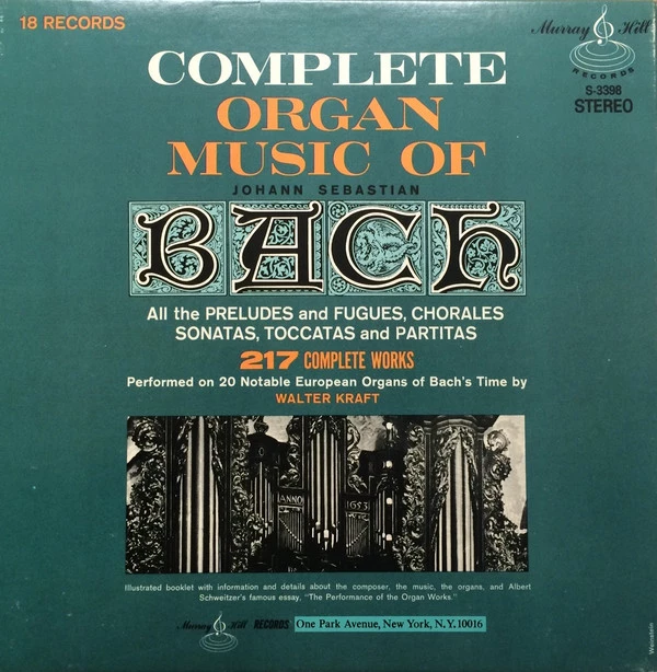 Item Complete Organ Music Of Johann Sebastian Bach product image