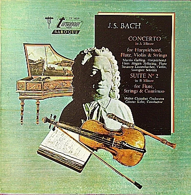 Item Concert In A Minor For Harpsichord, Flute, Violin & Strings - Suite In B Minor For Flute, Strings And Continuo product image