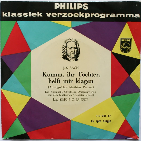 Item Kommt, Ihr Töchter, Helft Mir Klagen (Anfangs-Chor Matthäus-Passion) / Kommt, Ihr Töchter, Helft Mir Klagen (Anfangs-Chor Matthäus Passion) product image