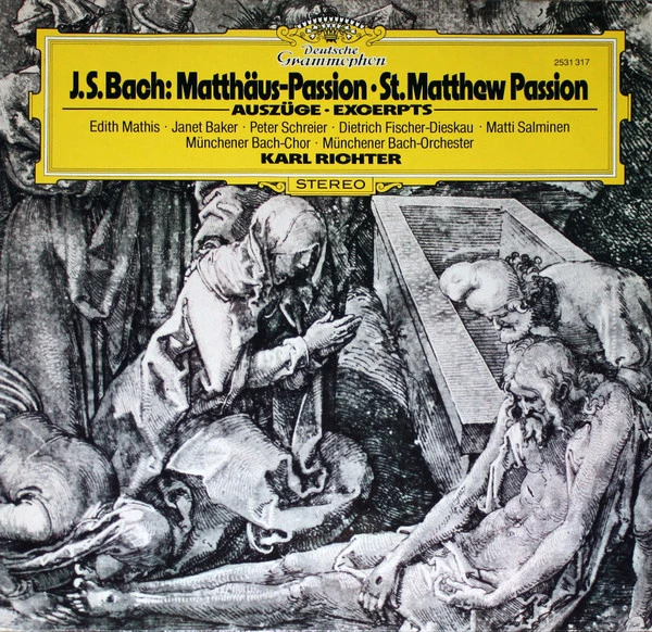 Item Matthäus-Passion ● St. Matthew Passion - Auszüge ● Excerpts product image