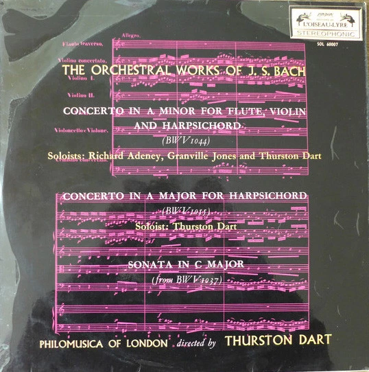 Item The Orchestral Works Of J.S. Bach product image