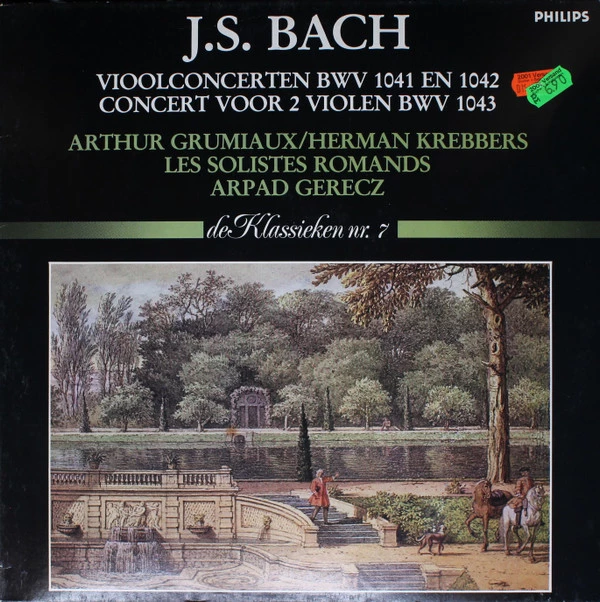 Item Vioolconcerten BWV1041 En 1042 / Concert Voor 2 Violen BWV1043 product image