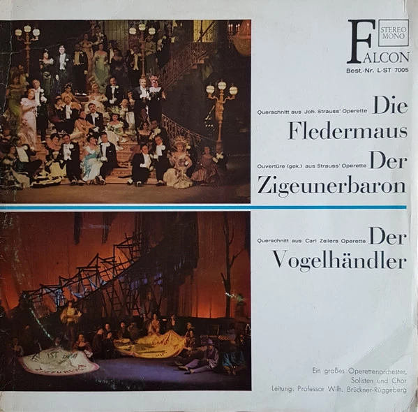 Item Die Fledermaus / Der Zigeunerbaron / Der Vogelhändler product image