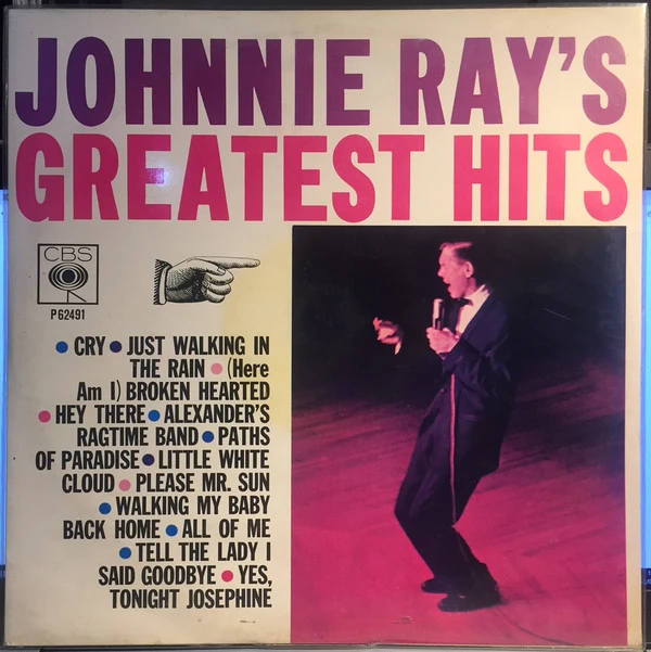 Item Johnnie Ray's Greatest Hits product image