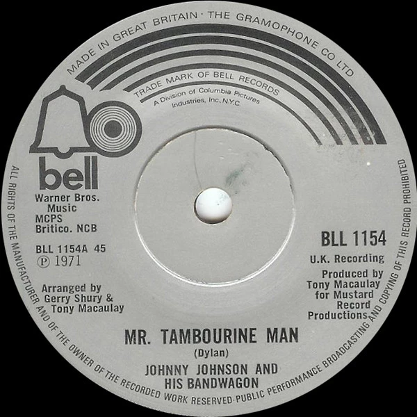 Item Mr. Tambourine Man / Soul Sahara product image