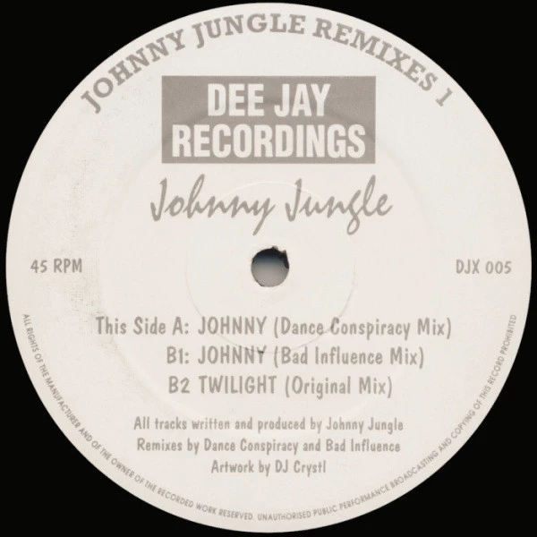 Johnny Jungle Remixes 1