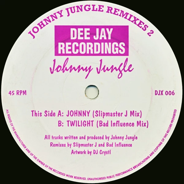 Item Johnny Jungle Remixes 2 product image