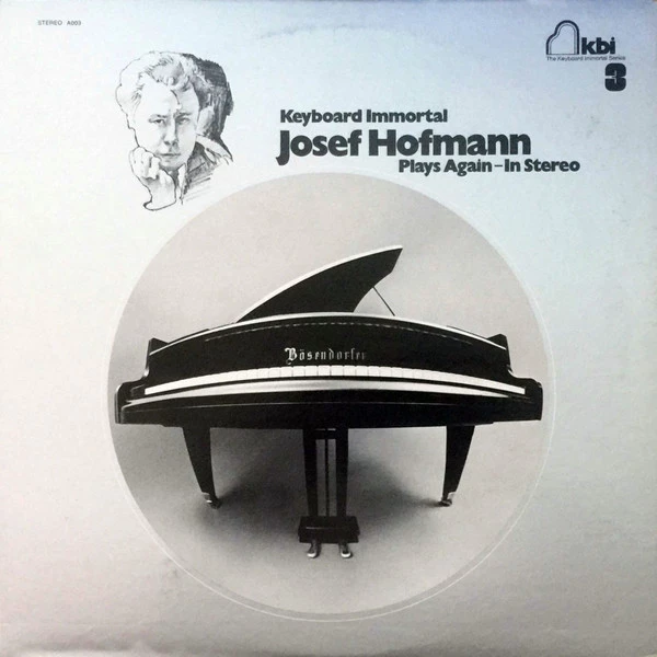 Item Keyboard Immortal Josef Hofmann Plays Again - In Stereo product image