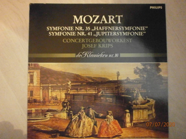 Item Mozart Symfonie Nr. 5 "Haffnersymfonie", Symfonie Nr. 41 "Jupitersymfonie" product image