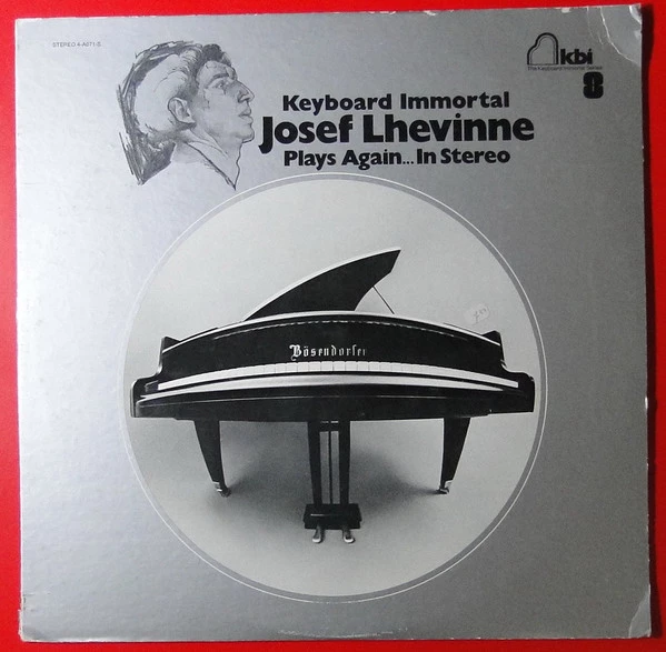 Item Keyboard Immortal Josef Lhevinne Plays Again . . . In Stereo product image