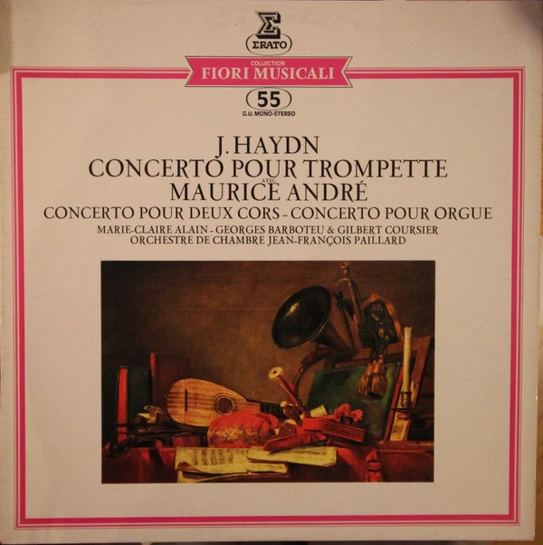 Item Concerto Pour Trompette En Mi Bémol Majeur / Concerto Pour 2 Cors En Mi Bémol Majeur / Concerto Pour Orgue En Ut Majeur product image