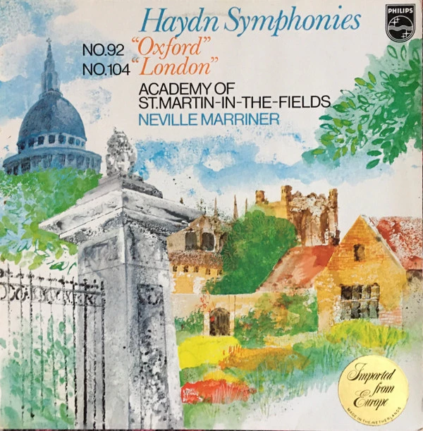 Item Symphonies No. 92 "Oxford" / No. 104 "London" product image