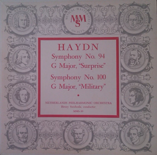 Symphony No. 94 In G Major, "Surprise"; Symphony No. 100 In G Major, "Military"