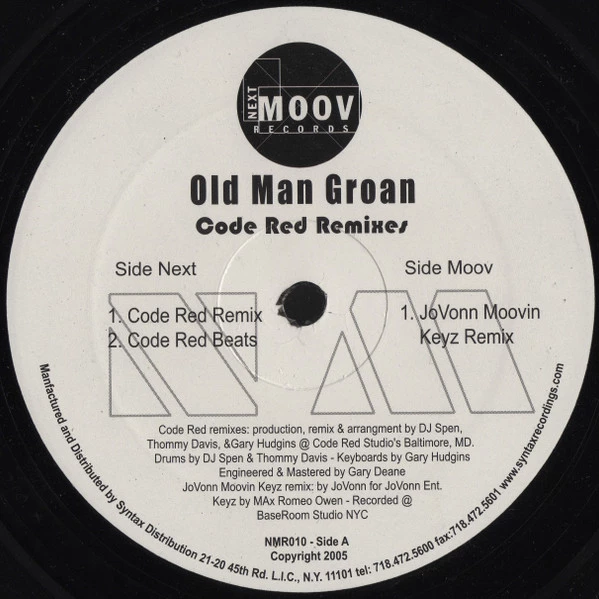 Item Old Man Groan (Code Red Remixes) product image