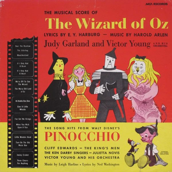Item The Musical Score Of The Wizard Of Oz / The Song Hits From Walt Disney's Pinocchio product image