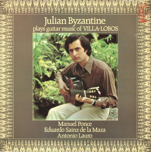 Item Julian Byzantine Plays Guitar Music Of Villa-Lobos product image